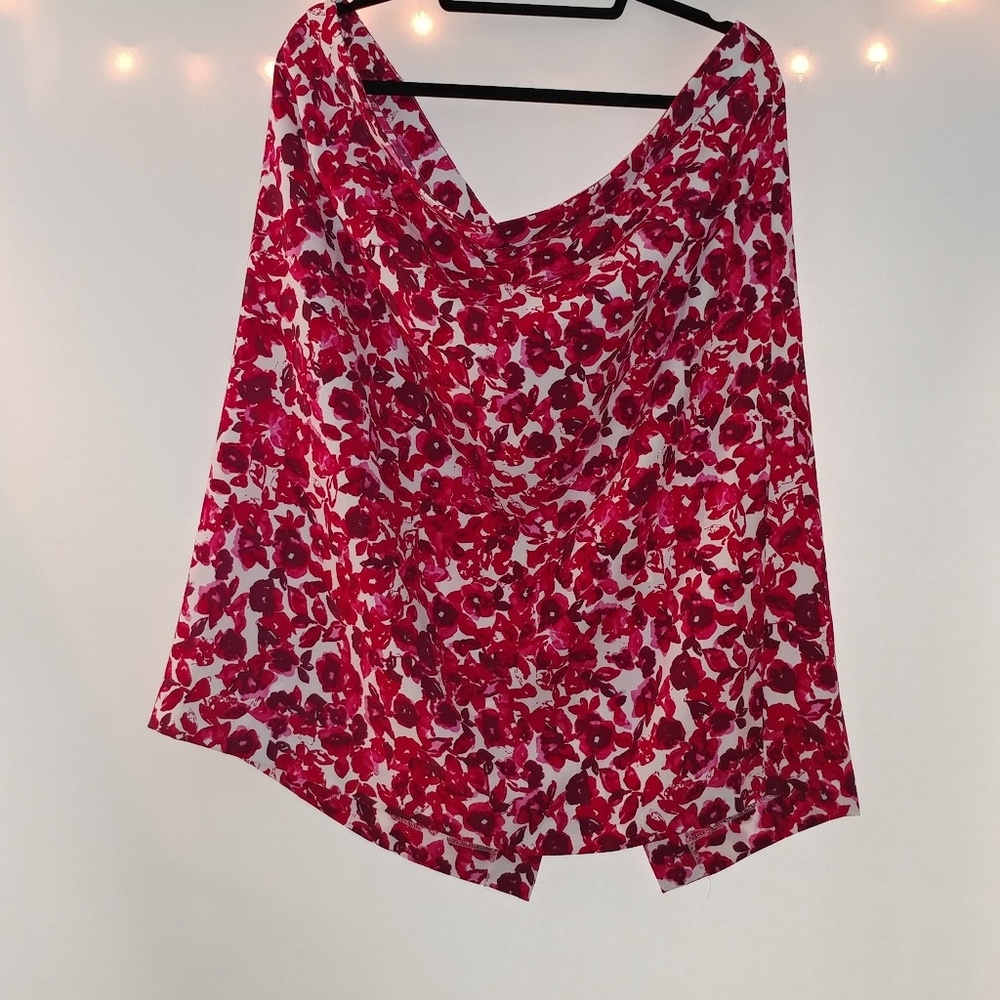 Straight A-line Spring Floral skirt